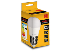 Kodak LED G45 E27 480lm Daylight 6W/40W izzó